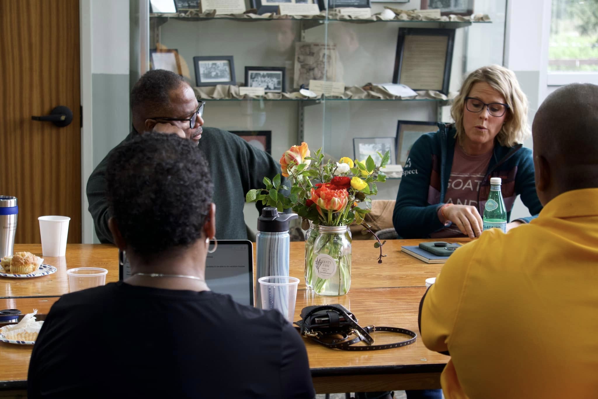 Nonprofit team activity